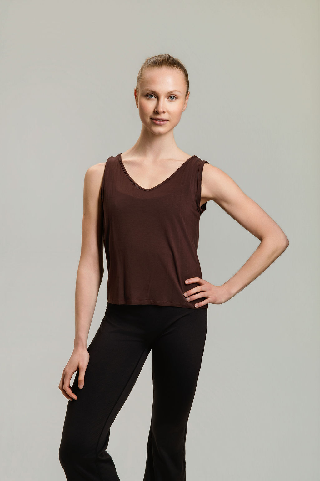 Ease Tank - Cocoa