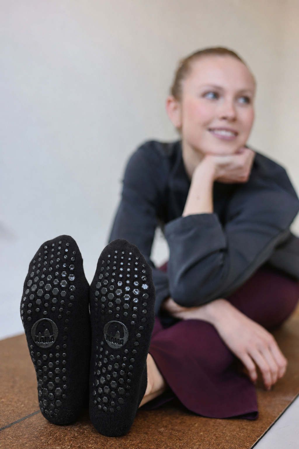 Nama Grip Socks - Black